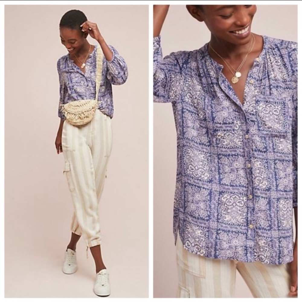 Anthropologie blouse